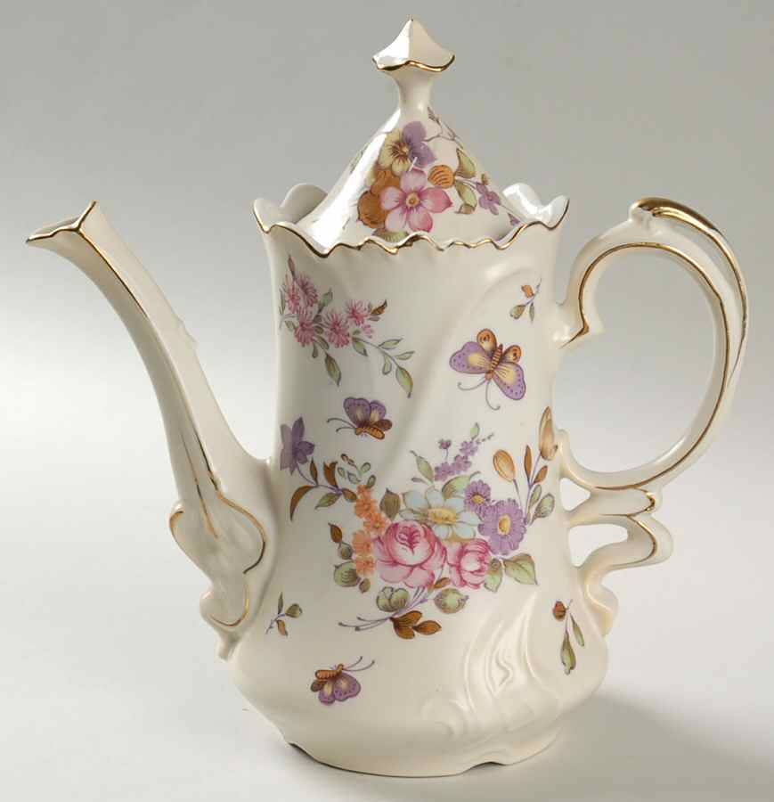 LEF95 Coffee Pot & Lid by Lefton-1