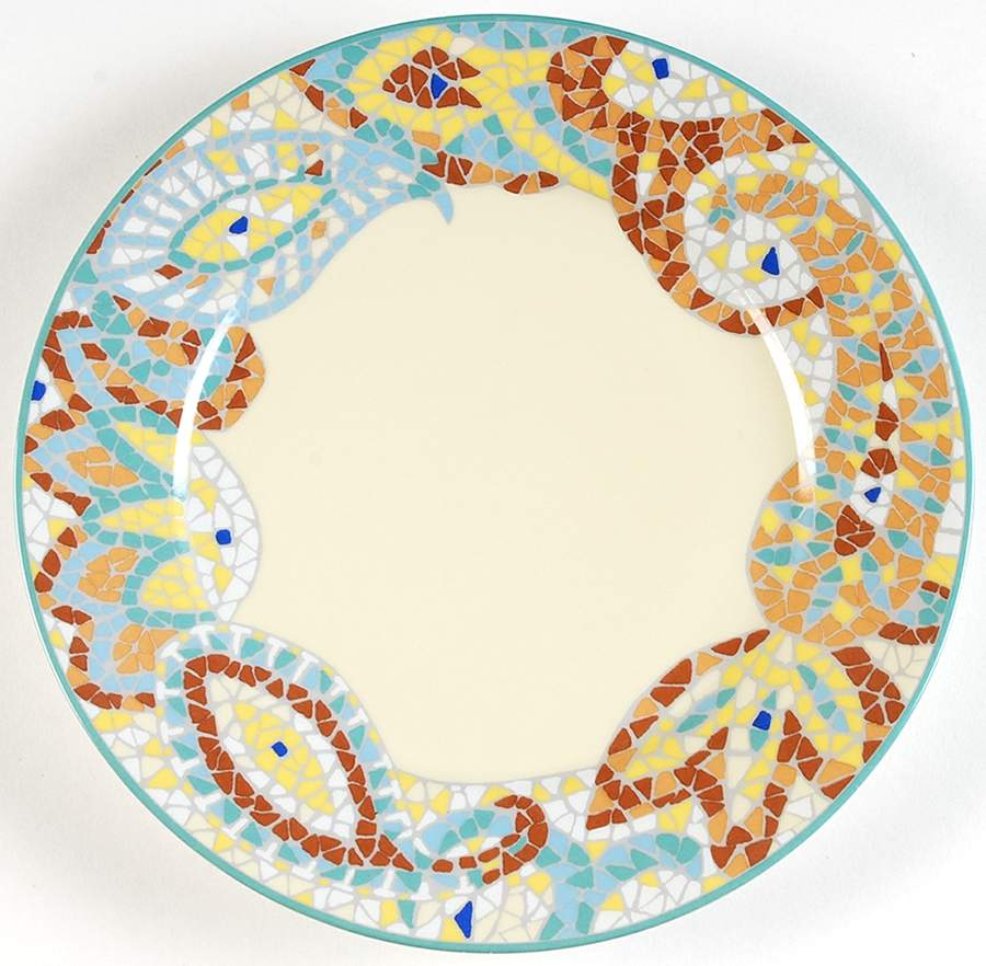 Syracuse Salad/Dessert Plate by Laure Japy-1