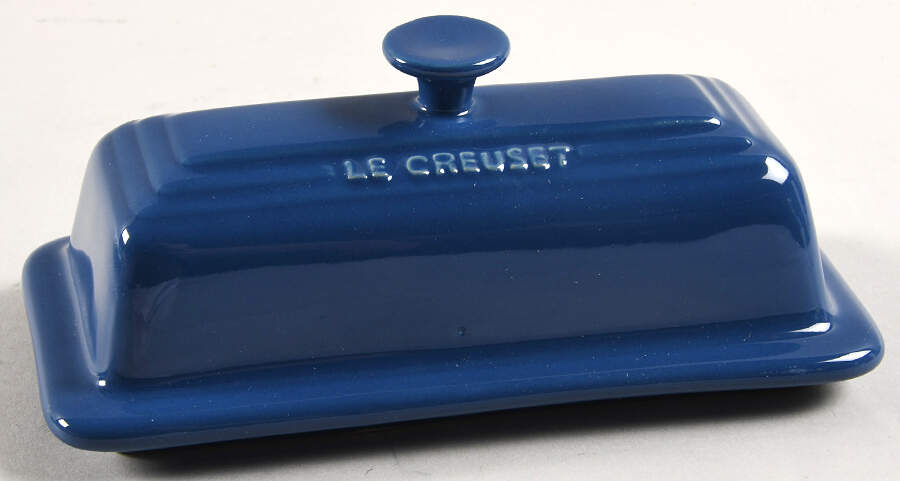 Indigo (Cobalt) Lid for 1/4 Lb Butter by Le Creuset-1