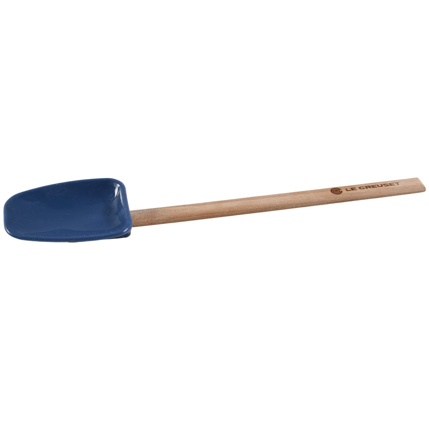 Indigo (Cobalt) Silicone & Wood Spatula Spoon by Le Creuset-1