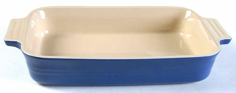 Indigo (Cobalt) 10" Rectangular Baker by Le Creuset-1
