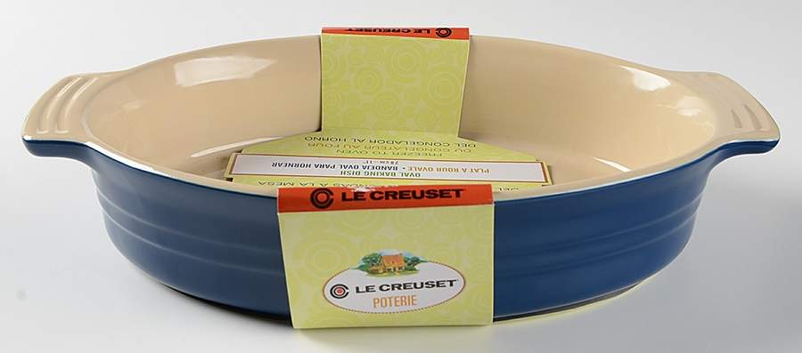 Indigo (Cobalt) 11" Oval Baker by Le Creuset-1