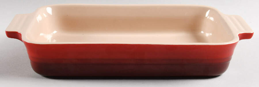 Cerise (Cherry) 12" Rectangular Baker by Le Creuset-1