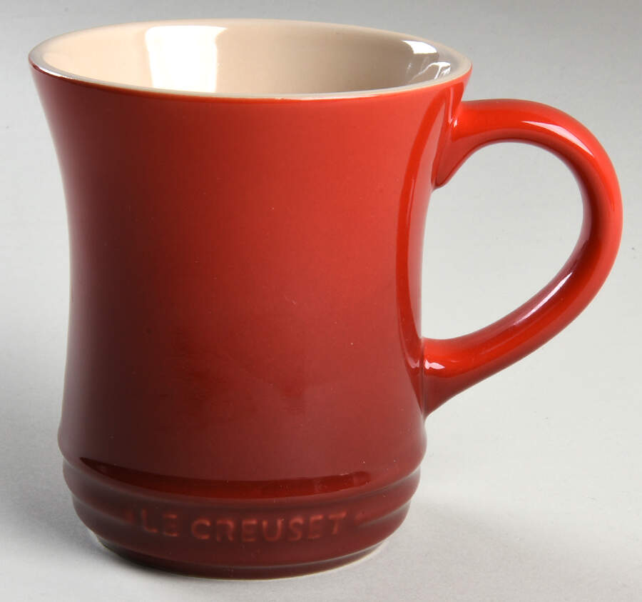 Cerise (Cherry) Flared Mug by Le Creuset-1