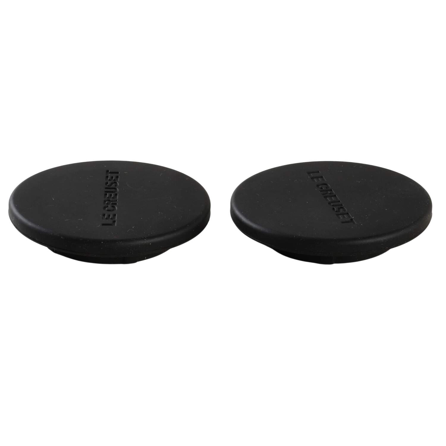 Cerise (Cherry) (Set of 2) Silicone Salt/Pepper Mill Caps by Le Creuset-1