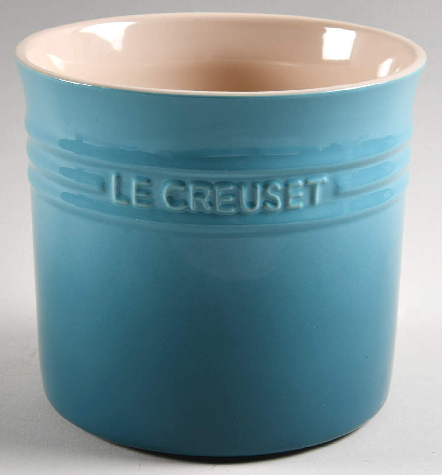 Caribbean Teal Utensil Holder by Le Creuset-1