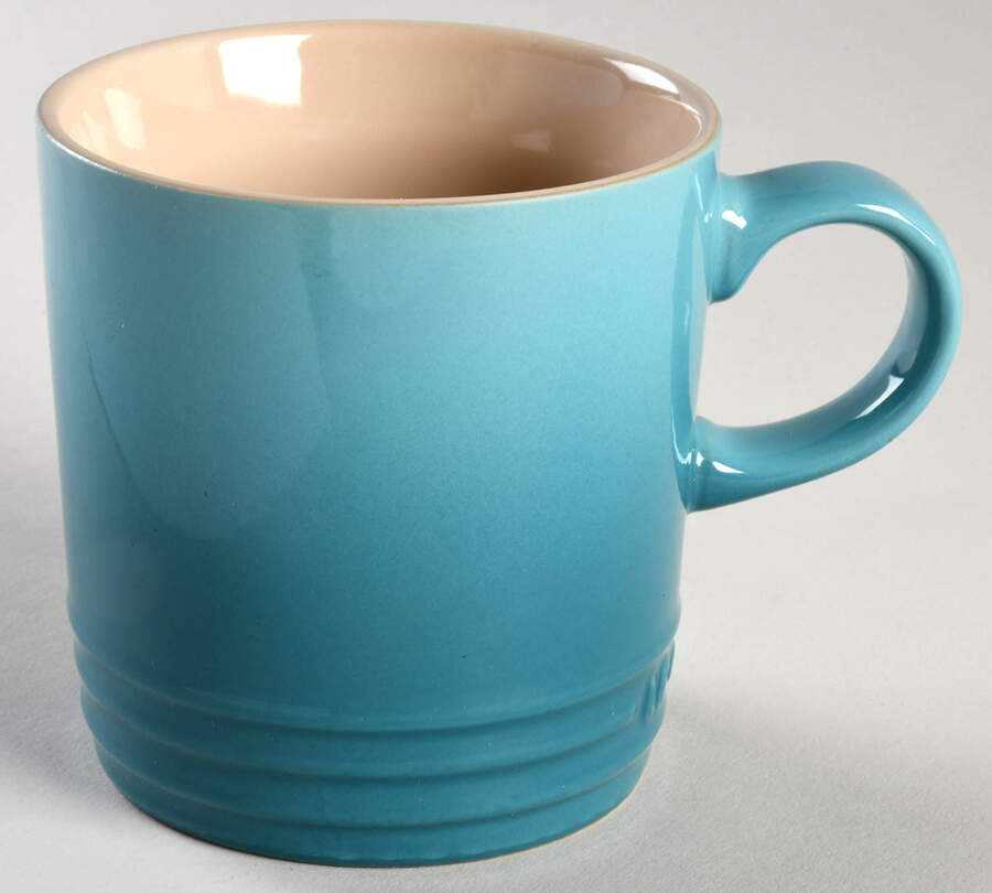 Caribbean Teal Mug by Le Creuset-1