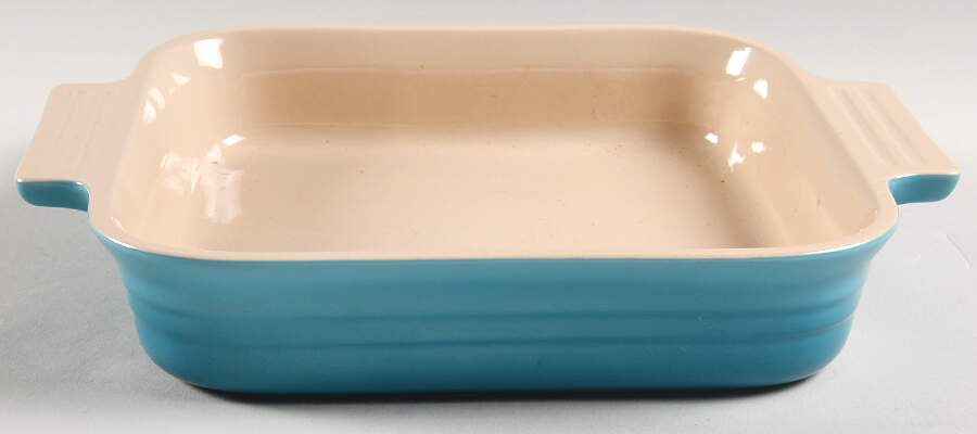 Caribbean Teal 9" Square Baker by Le Creuset-1