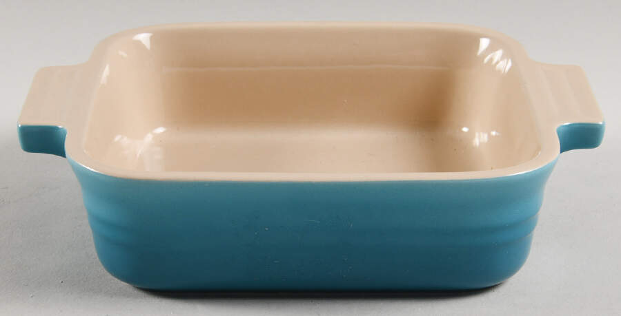 Caribbean Teal 6" Square Baker by Le Creuset-1