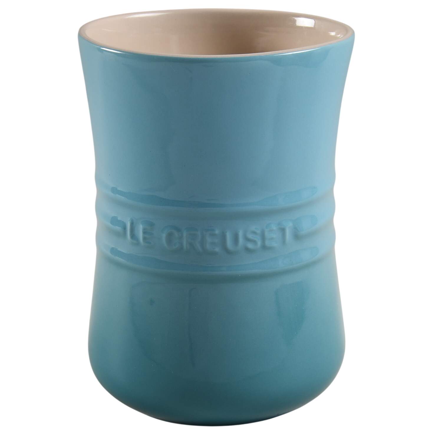 Caribbean Teal Utensil Holder by Le Creuset-1