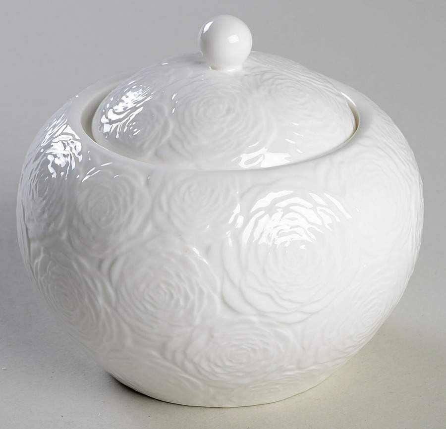 Marchesa Rose Sugar Bowl & Lid by Lenox-1