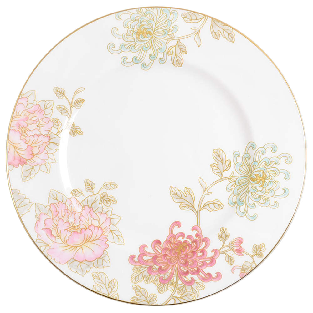 Painted Camellia Dinner Plate by Lenox-1