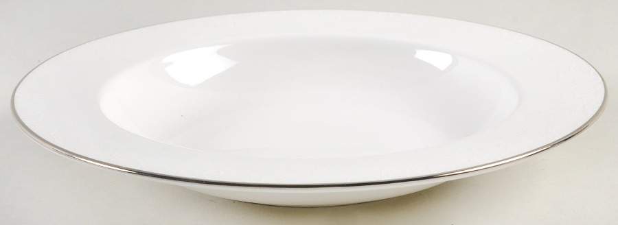 Porcelain Lace 9" Soup/Pasta Bowl by Lenox-1