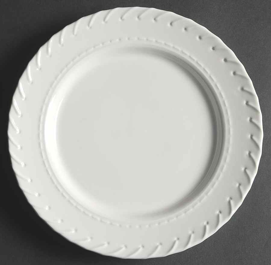 Whipstitch Cream Salad Plate by Ralph Lauren China-1