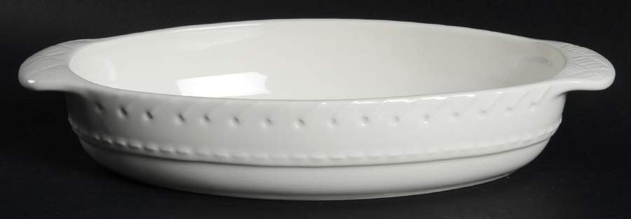 Whipstitch Cream 11" Augratin by Ralph Lauren China-1