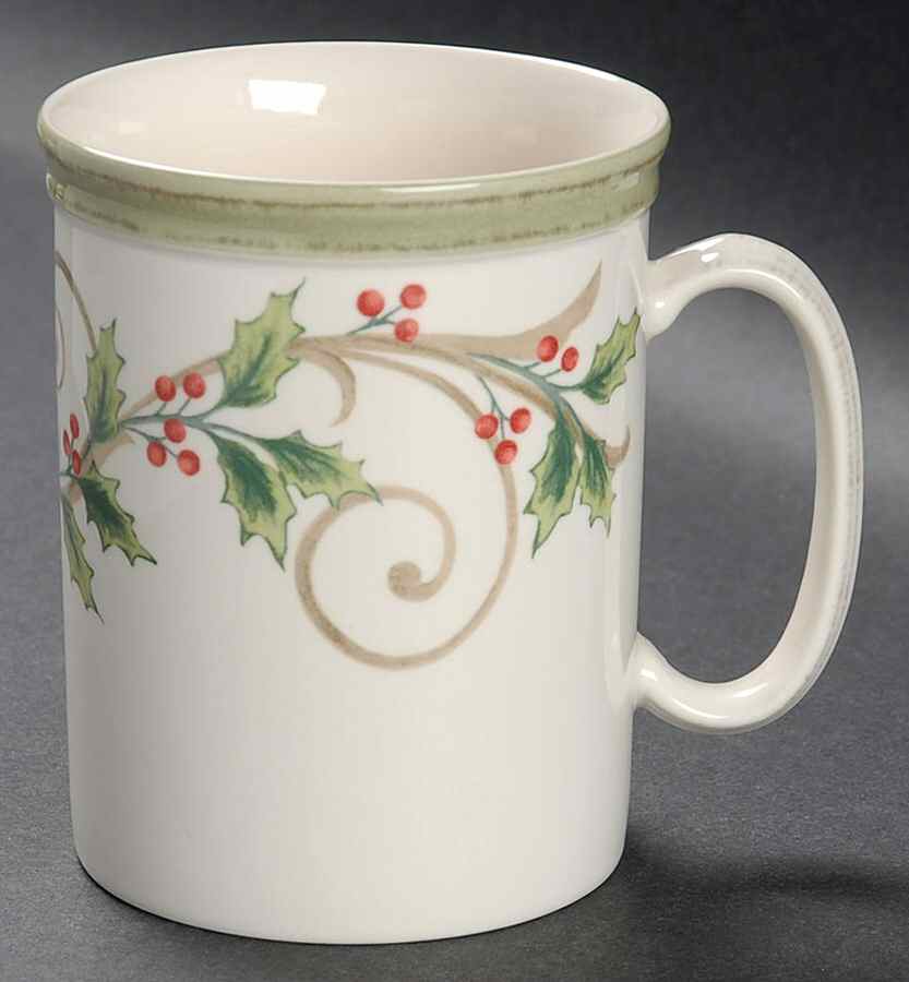 Holly Filigree Mug by Lenox-1