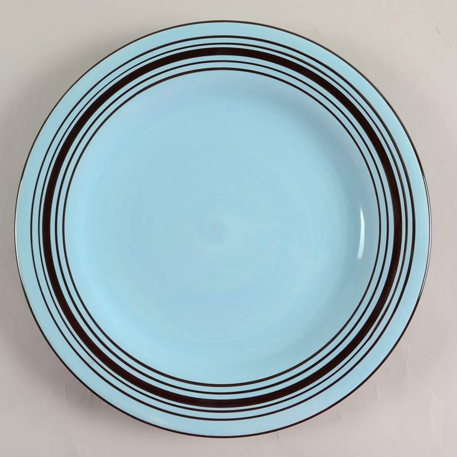Cafe Blues 12" Chop Plate (Round Platter) by Laurie Gates-1
