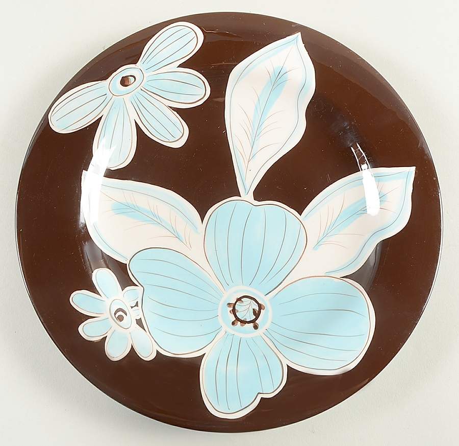 Cafe Blues Salad Plate by Laurie Gates-1