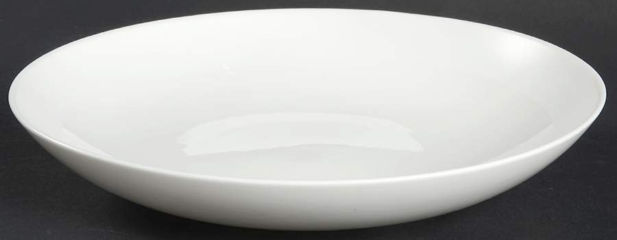 Matte and Shine White 9" Soup/Pasta Bowl by Lenox-1