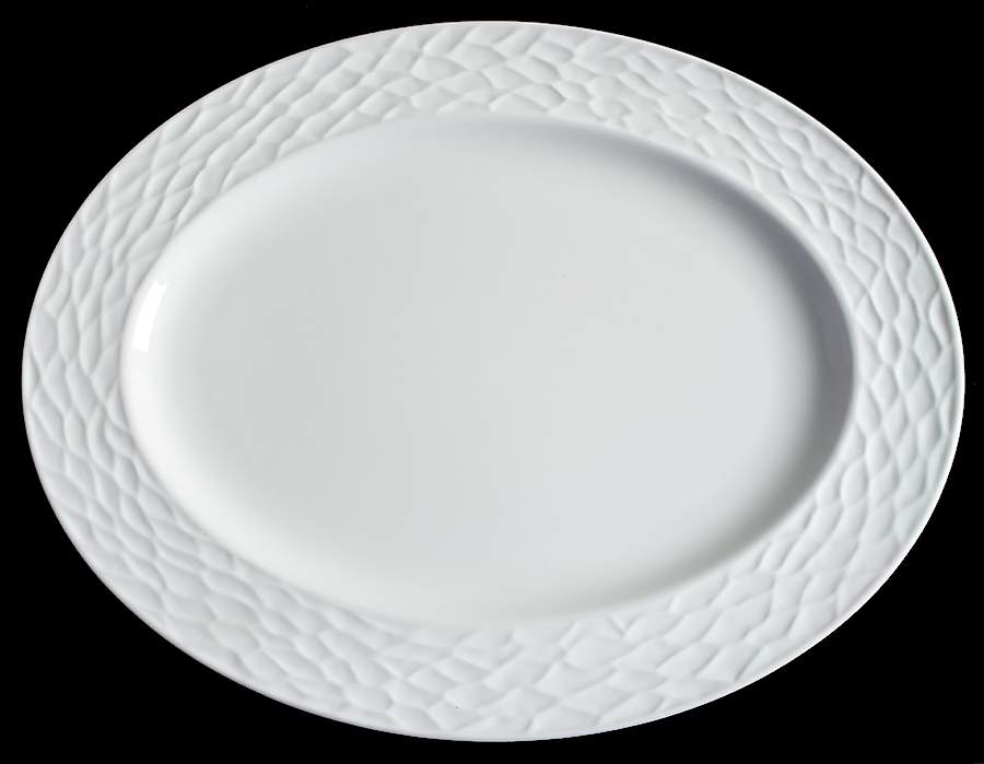 Devore 16" Oval Serving Platter by Lenox-1
