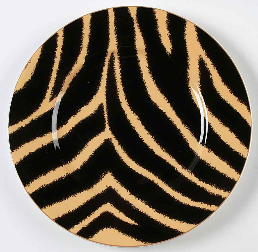 Safari Zebra Salad Plate by Ralph Lauren China-1