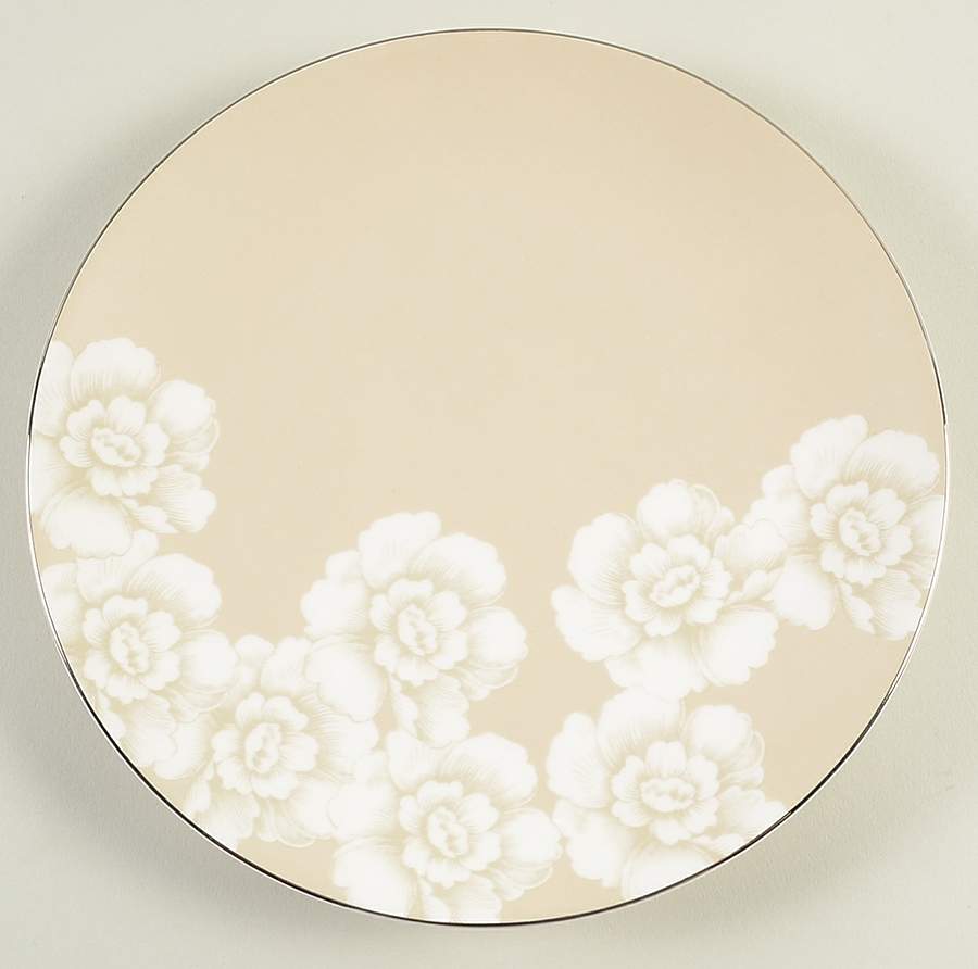 Blush Silhouette Coupe Accent Luncheon Plate by Lenox-1