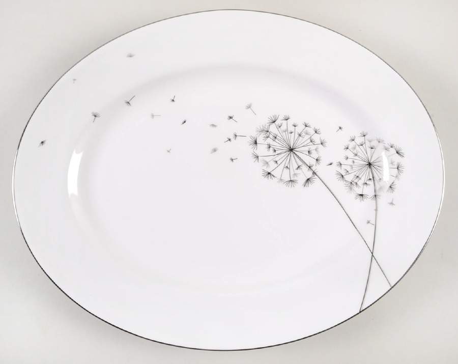 Dandy Lane 13" Oval Serving Platter by Lenox-1