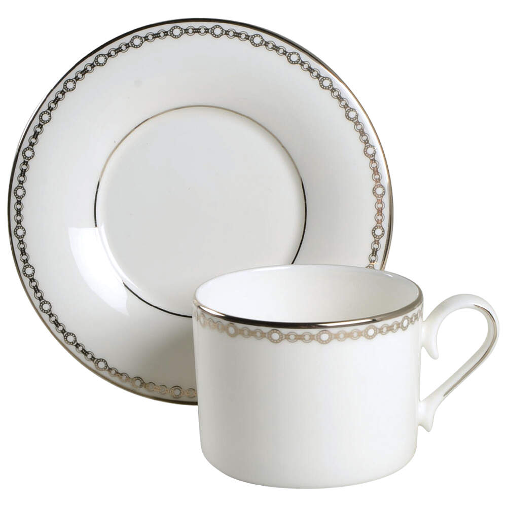 Embraceable Flat Cup & Saucer Set by Lenox-1