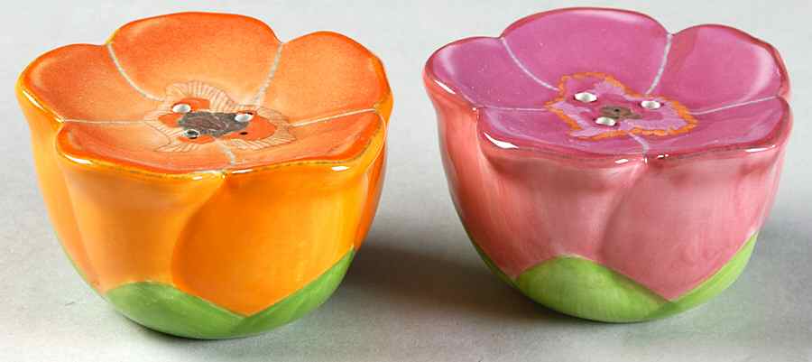 Floral Fusion Salt & Pepper Set by Lenox-1