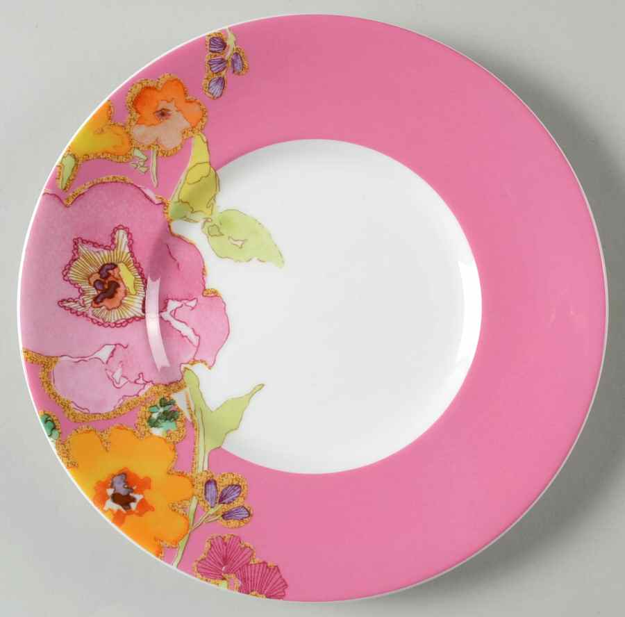 Floral Fusion Dessert/Pie Plate by Lenox-1