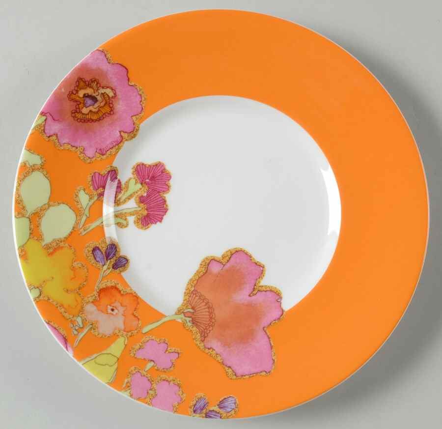 Floral Fusion Dessert/Pie Plate by Lenox-1