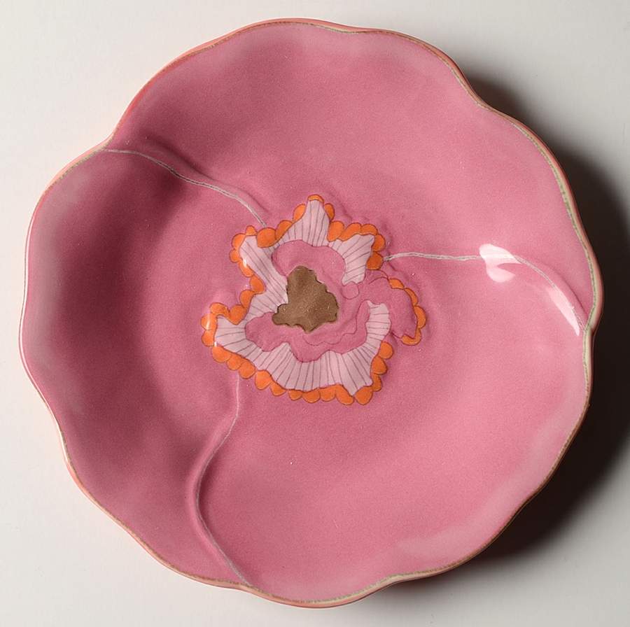 Floral Fusion Figural Appetizer Plate by Lenox-1