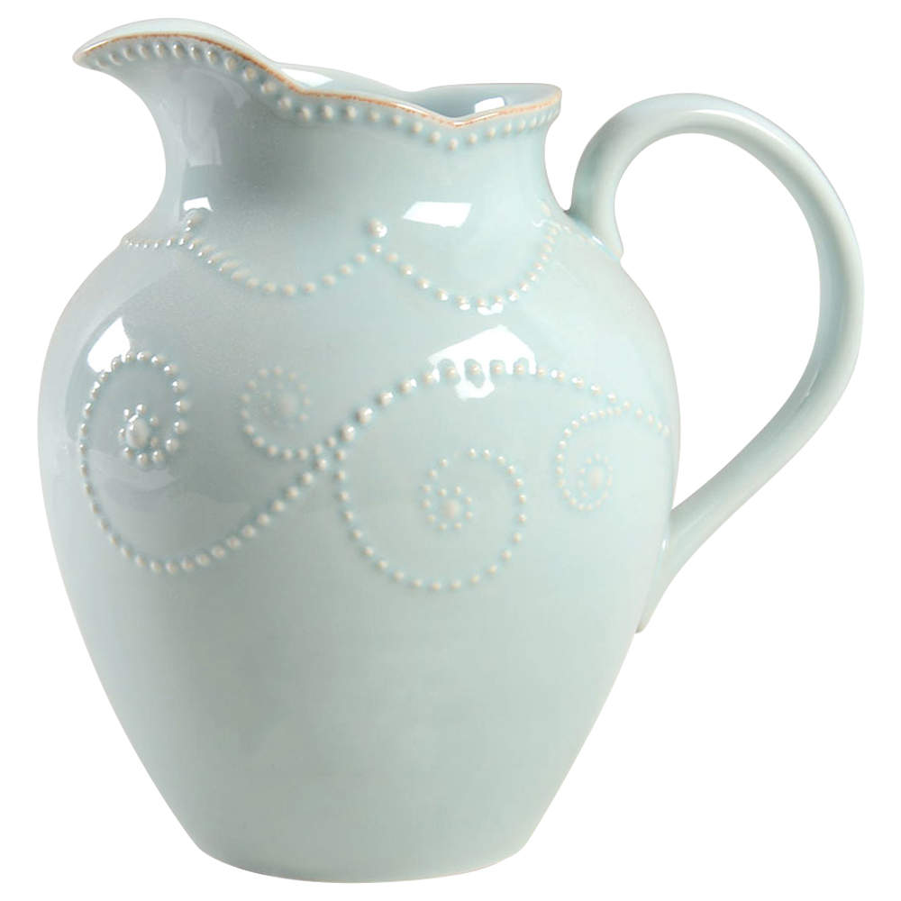 French Perle Ice Blue 58 Oz Pitcher by Lenox-1