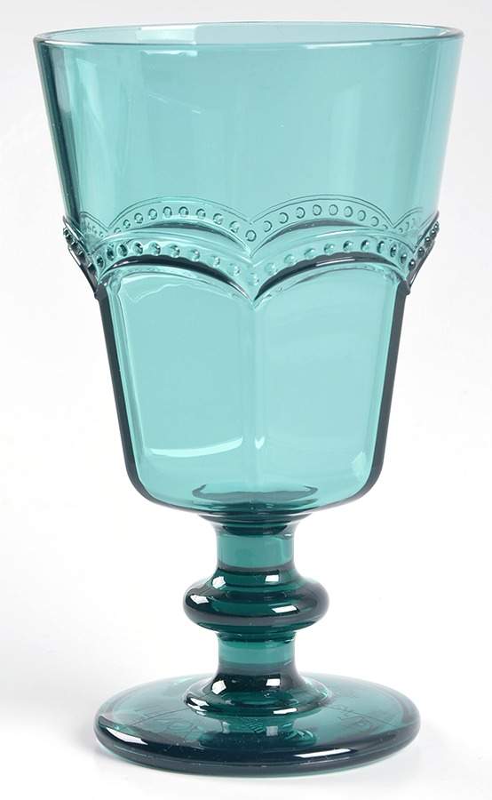 French Perle Ice Blue Acrylic Wine by Lenox-1