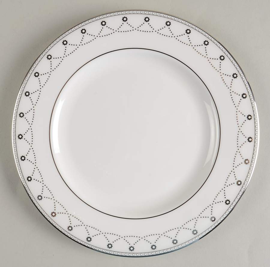 Iced Pirouette Salad Plate by Lenox-1