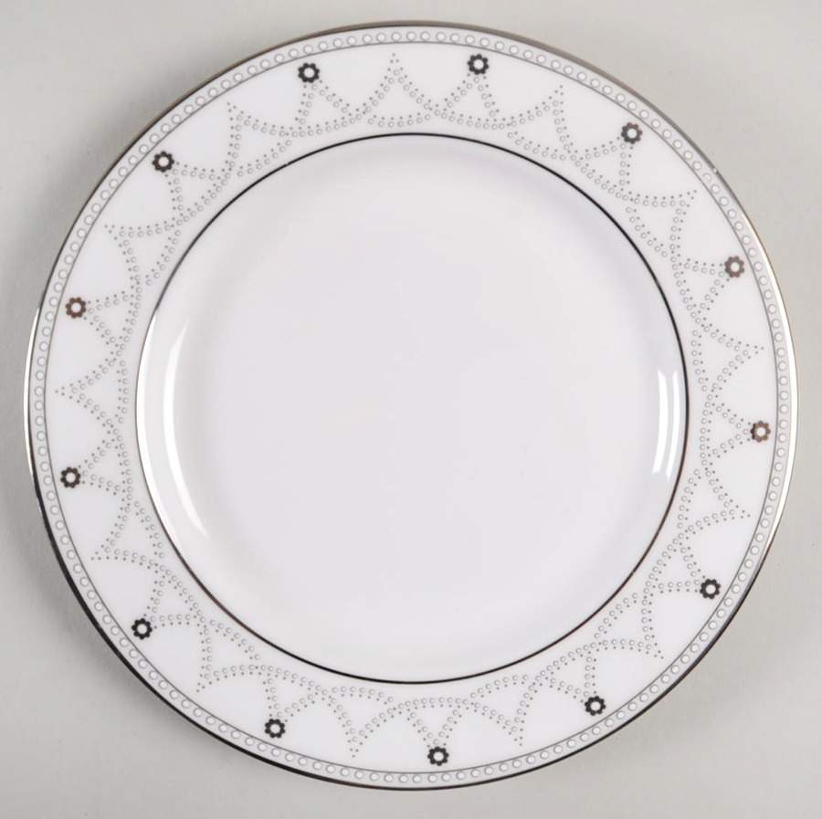 Iced Pirouette Bread & Butter Plate by Lenox-1
