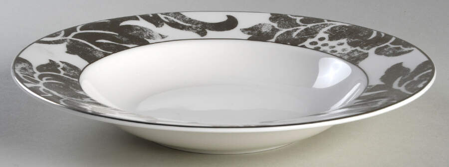 Silver Applique 9" Soup/Pasta Bowl by Lenox-1