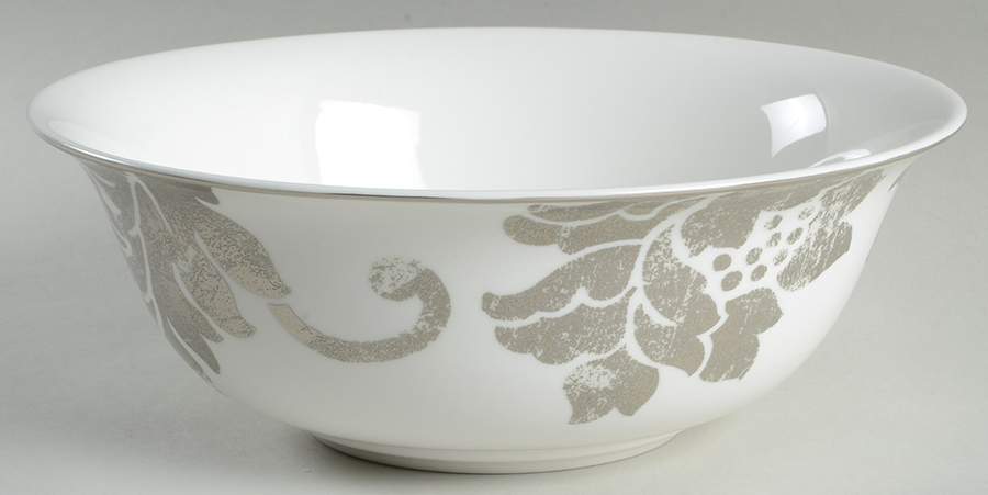 Silver Applique 9" Round Serving Bowl by Lenox-1