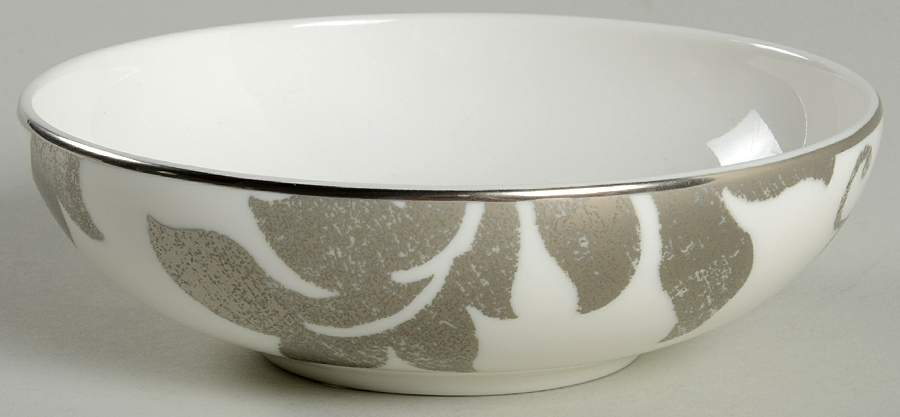 Silver Applique Fruit/Dessert (Sauce) Bowl by Lenox-1