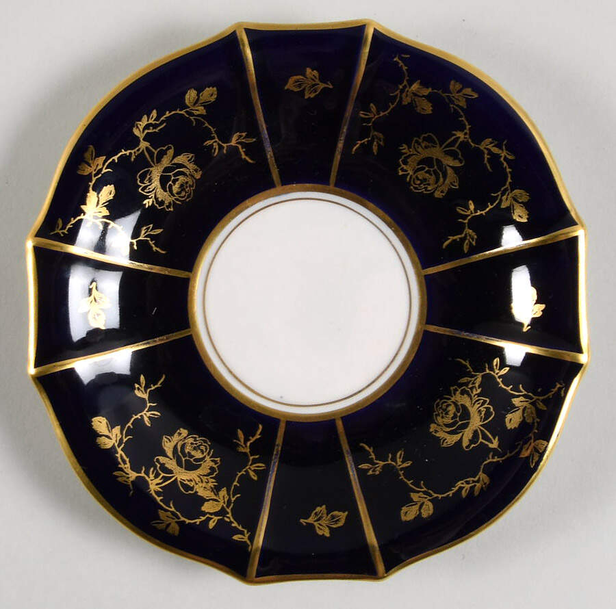 Rosengold Saucer for Footed Cup by Lindner-1