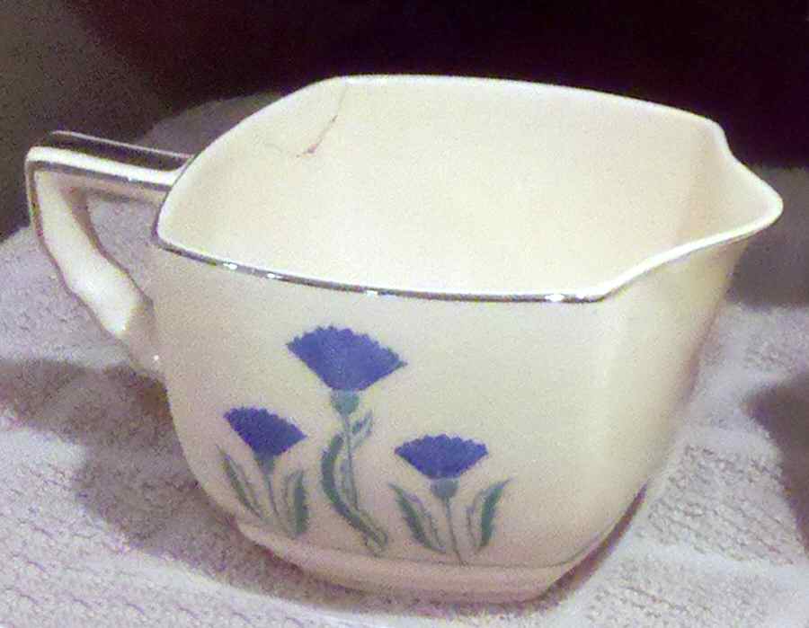Cornflowers Creamer by Leigh Potters-1
