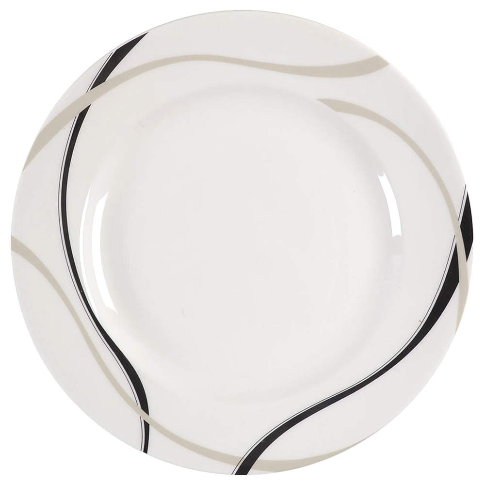 Vibe Black and Grey Dinner Plate by Lenox-1