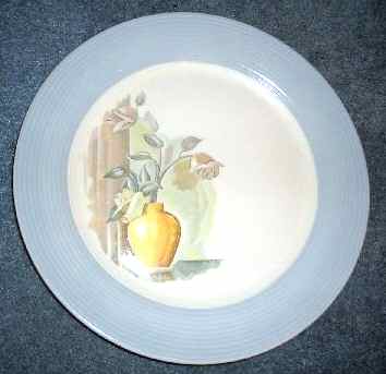 Etruscan (Dustitone Blue) Dinner Plate by Limoges-American-1