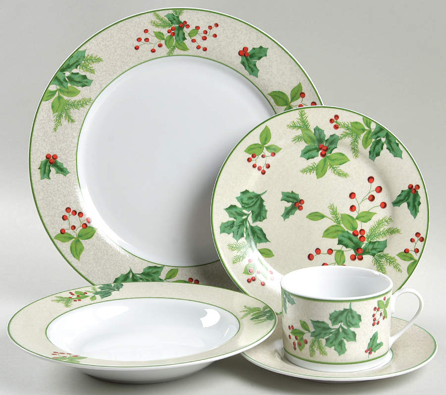 LV17 5 Piece Place Setting by Lillian Vernon-1