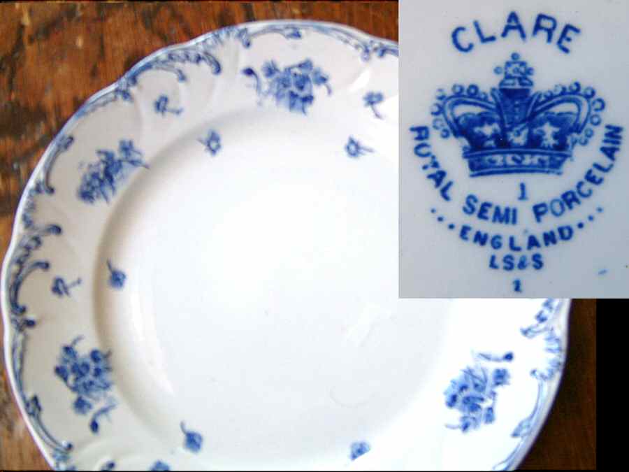 Clare Dinner Plate by Lazarus Straus & Sons-1