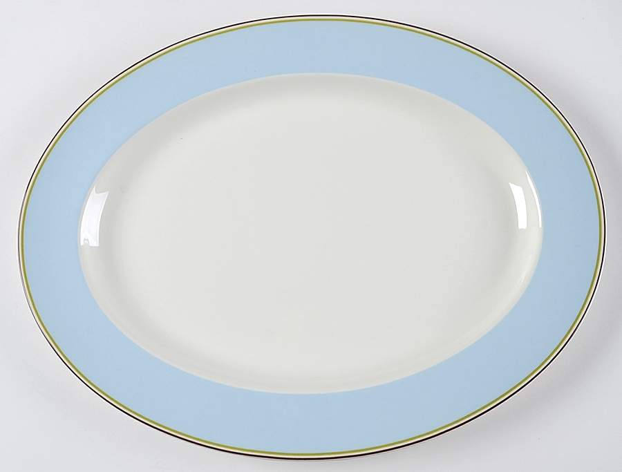 Market Street 16" Oval Serving Platter by Lenox-1