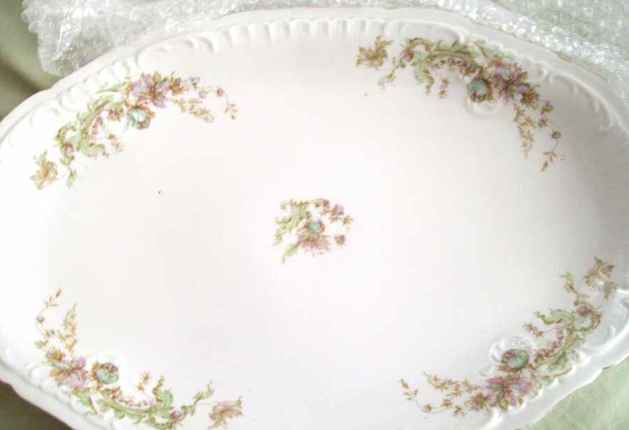 LSS237 17" Oval Serving Platter by Lazarus Straus & Sons-1
