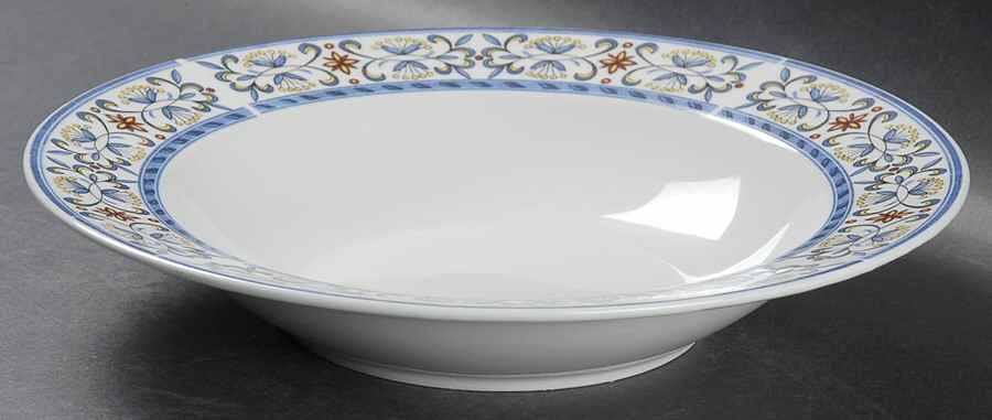 Vieira Rim Soup Bowl by Lynn's China-1