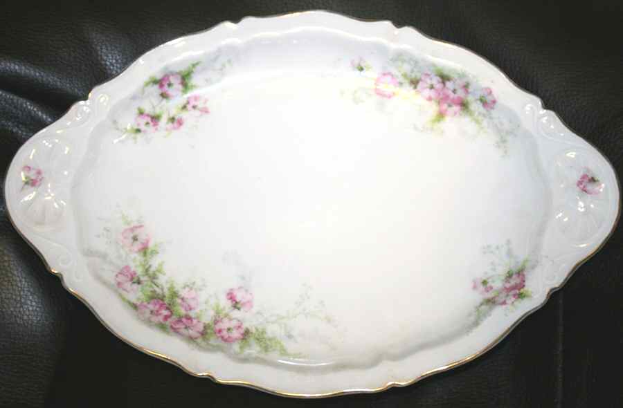 1012 12" Oval Serving Platter by Lazarus Straus & Sons-1