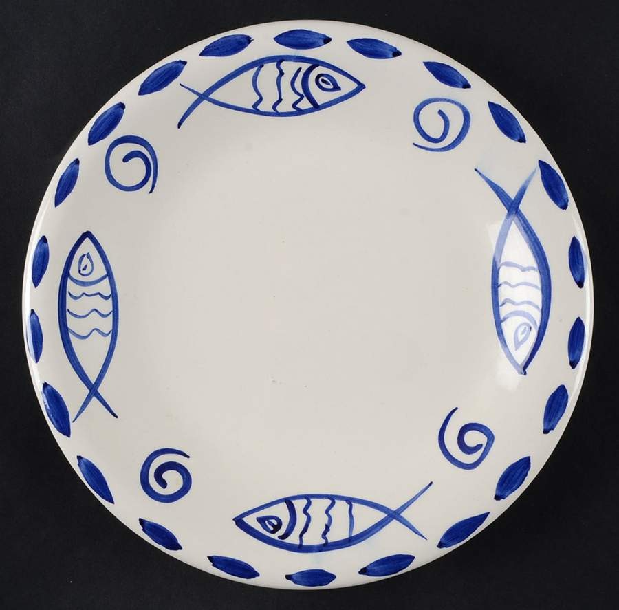 Pescada Salad Plate by Living Art-1